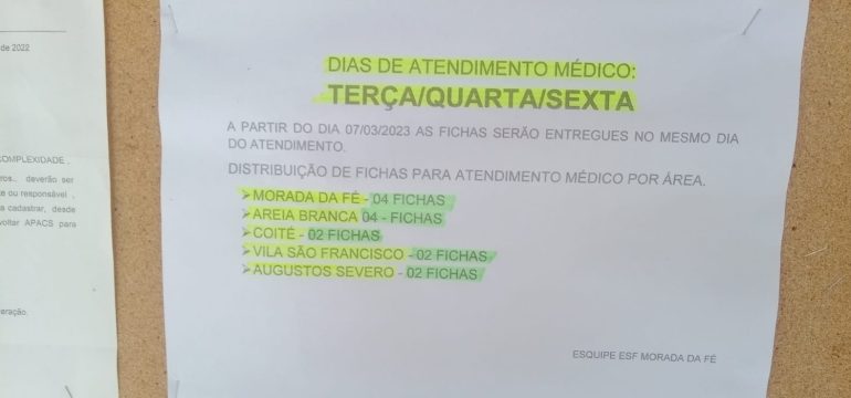 Na época de Dr. Fernando era diferente