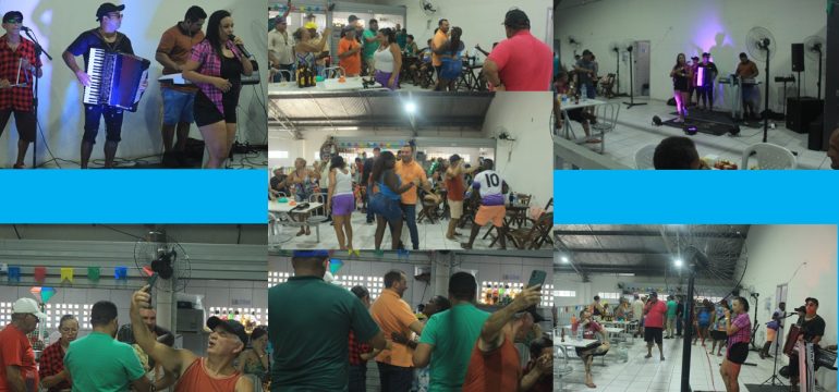 Forró, animação e presença de Emídio Junior no Mercado Dr. Célio Maia