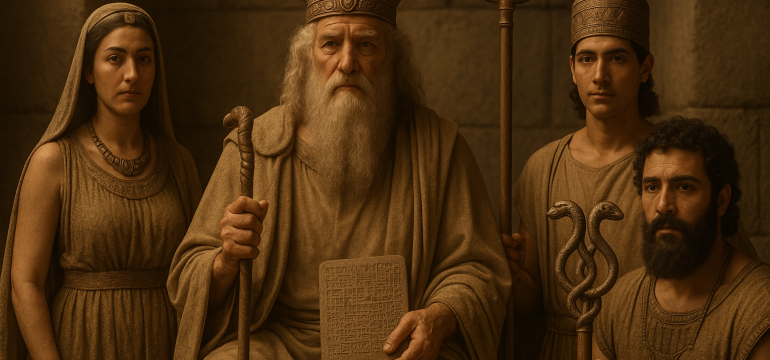 "Os Guardiões da Sabedoria de Enki: O Clã da Criação Ancestral"