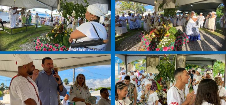 Primeiro evento de louvação à Jurema Sagrada é realizado em praça pública de Macaíba
