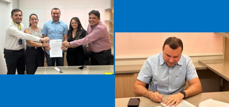 Prefeito Emídio firma contrato com Banco do Brasil para novas obras em Macaíba