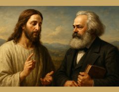 Quando o Pão encontra o Manifesto: um diálogo entre Cristo e Marx