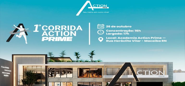 1ª Corrida Action Prime celebra aniversário de Macaíba com esporte, música e diversão