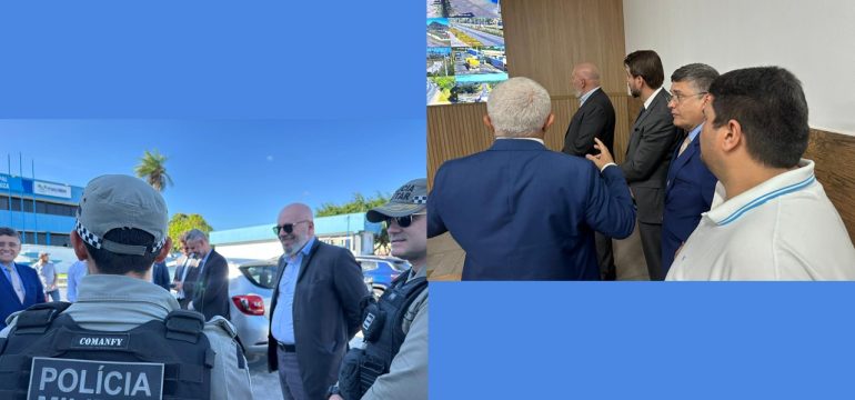 COISP de Macaíba recebe comitiva do Ministério da Justiça