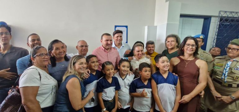 Prefeito Emídio Júnior entrega novas instalações da Escola Santa Luzia de Cajazeiras após reforma