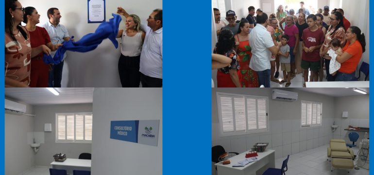 Centro Social e Anexo de Saúde são inaugurados na comunidade de Porteiras