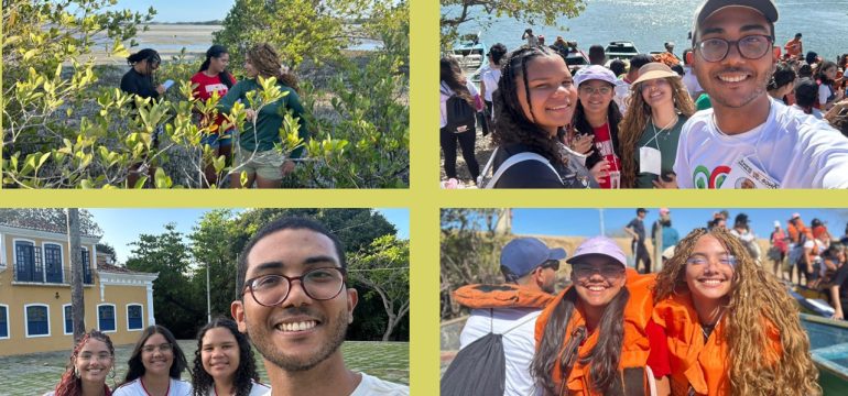 Estudantes de Macaíba apresentam pesquisa sobre focos de Aedes aegypti em evento nacional.