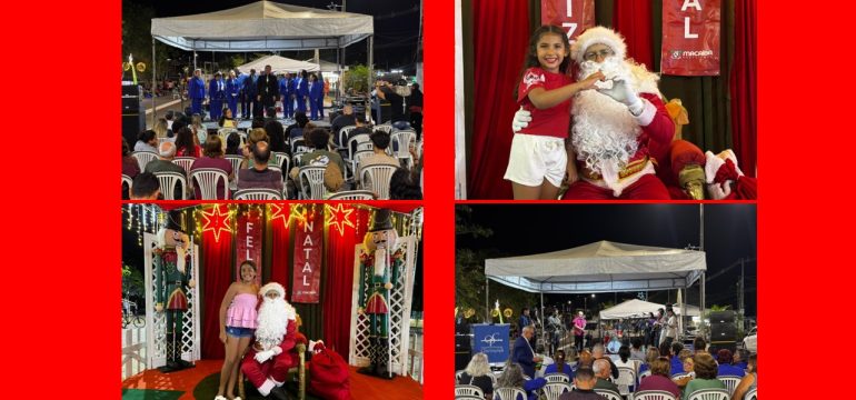Prefeitura de Macaíba estreia casa do Papai Noel na programação do Natal 2025