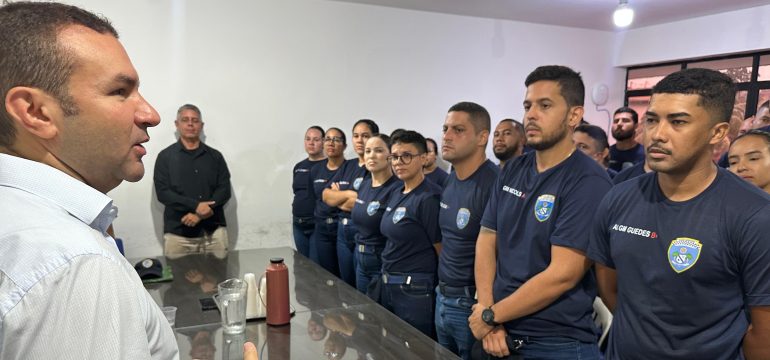 Alunos em formação da Guarda Municipal de Macaíba terão aulas práticas no COISP