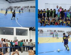 Macaíba inaugura maior ginásio poliesportivo do município no distrito de Cajazeiras