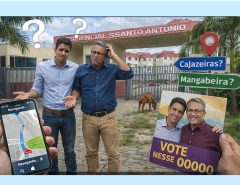 O candidato turista: aparece na eleição, mas sabe onde fica o bairro?