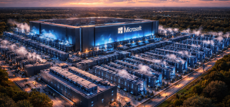 Microsoft coloca em operação antecipada o datacenter Fairwater