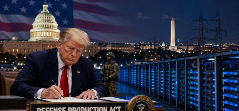 O Governo Americano invocou o Defense Production Act (DPA)