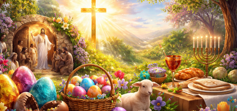 Páscoa: muito além do ovo de chocolate (e da disputa pelo maior pedaço)