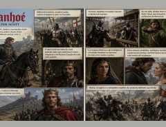 Ivanhoé em Quadrinhos A Lenda Medieval Ganha Vida Entre Espadas, Honra e Conflitos Históricos