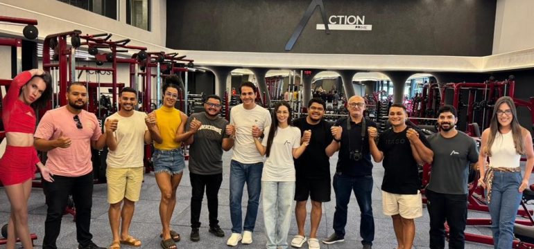 Action Prime é apresentada a blogs e influencers e promete revolucionar o conceito de academia em Macaíba