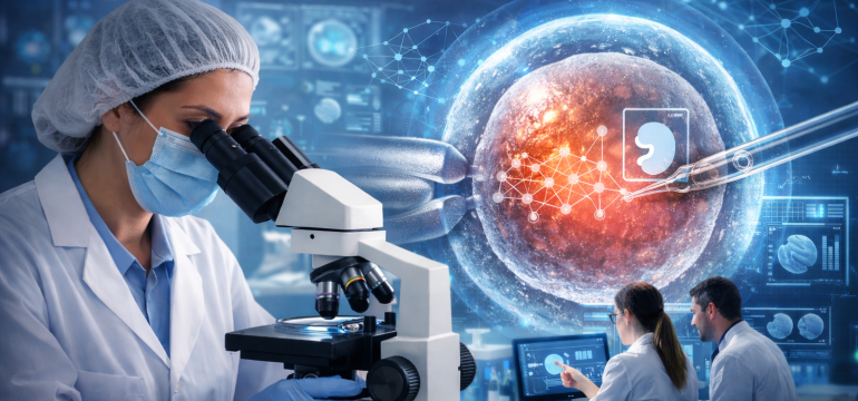 IA aumenta precisão na seleção de óvulos e impulsiona sucesso da fertilização in vitro