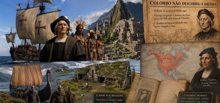 Colombo “descobriu” a América? A história que muitos livros esconderam por séculos