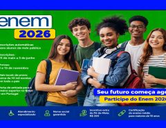 Enem 2026: inscrições começam nesta segunda (25/5) com cadastro automático para alunos da rede pública