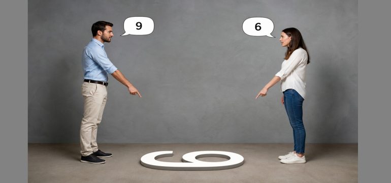 Entre o 6 e o 9: quando o ponto de vista muda tudo