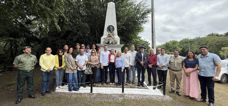 Prefeitura de Macaíba rende homenagens a Augusto Severo em alusão aos 124 anos de sua partida