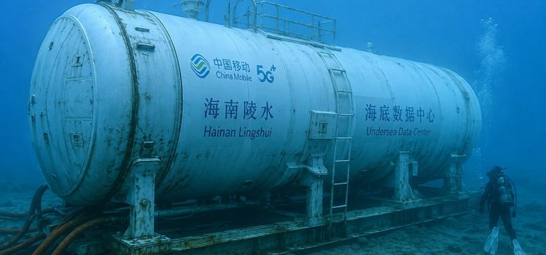 China inaugura primeiro data center subaquático e aposta em tecnologia de baixo consumo