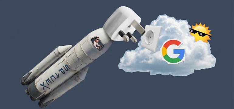 Google vai pagar US$ 920 milhões por mês pelos datacenters da SpaceX