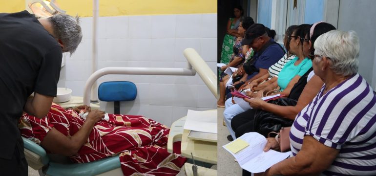Mutirão de próteses odontológicas avalia mais de 250 pacientes em Macaíba