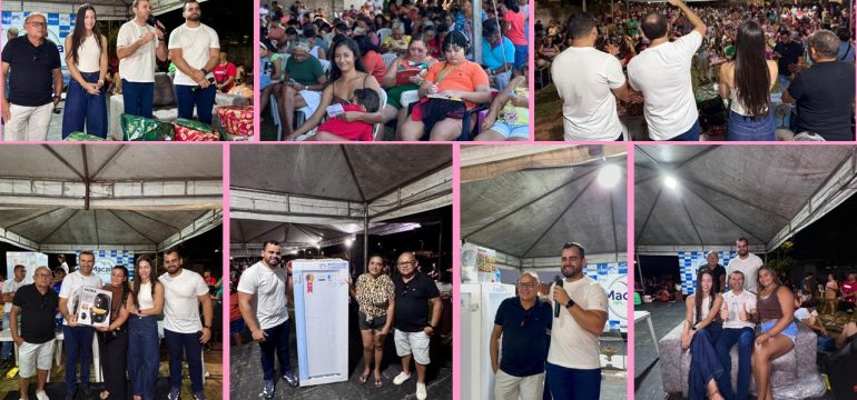 Vereador Tafarel Freitas realiza 5º Festival de Prêmios das Mães e reúne centenas de famílias em Macaíba