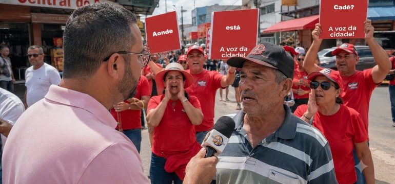 Cadê? O candidato que ninguém viu, ninguém conhece, mas aparece na pesquisa