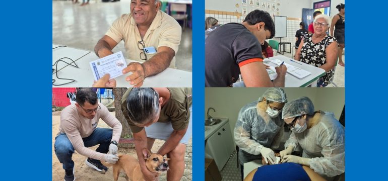 Campo da Santa Cruz recebe ação de cidadania da Prefeitura nas Comunidades
