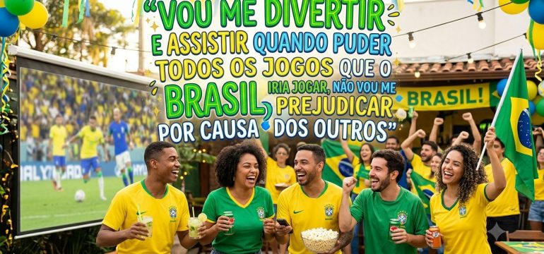 Entre a paixão e a diversão, fico com a alegria do futebol
