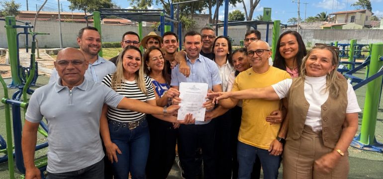 Macaíba: novas oito comunidades vão receber academias ao ar livre