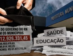 Recursos dos municípios seguem sem repasse e dívida do Estado já passa de R$ 212 milhões