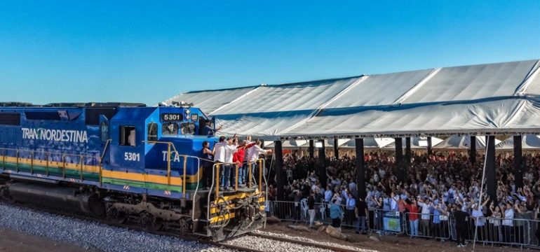 Transnordestina recebe novo aporte de R$ 600 milhões e acelera obras no Nordeste