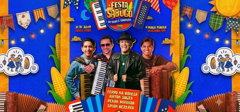 🎉 Vem aí a tradicional Festa do Sabugo! 🌽🎶