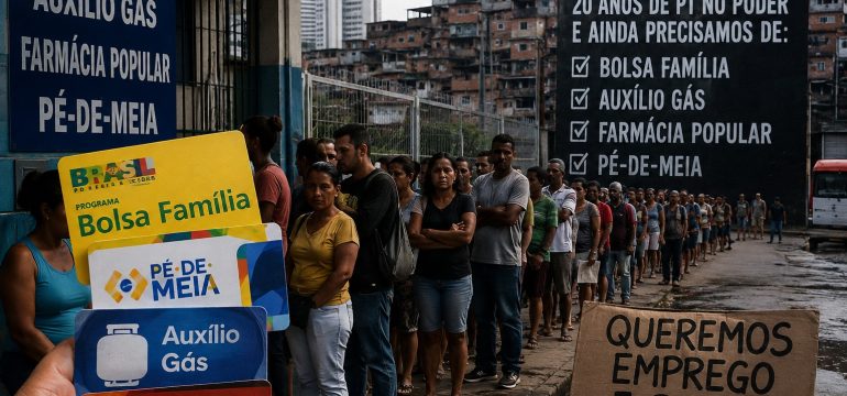Após décadas de programas sociais, o Brasil precisa discutir empregos, produtividade e renda permanente