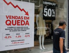 Comércio varejista do RN registra terceiro mês seguido de queda nas vendas