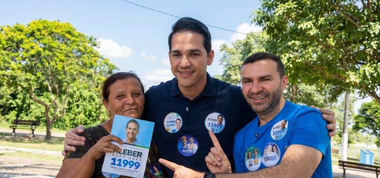 Emídio Júnior dá largada à campanha do 'Time que trabalha por Macaíba' com adesivaço