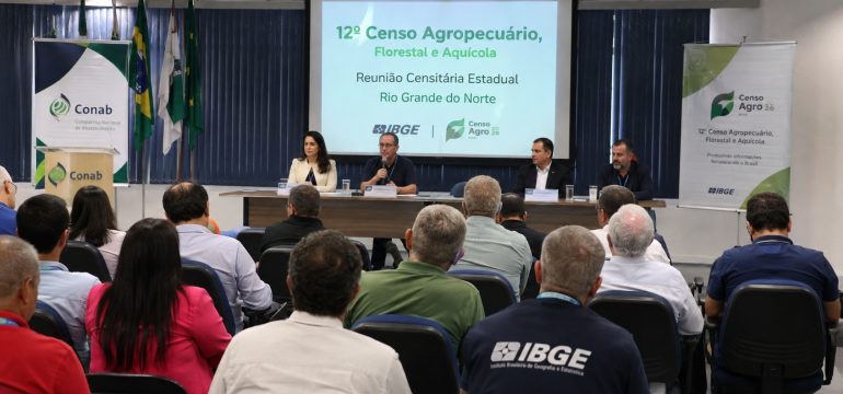 IBGE abre em Natal nova etapa para mapear a força do campo potiguar