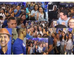 Prefeito Emídio Júnior apresenta "Time que trabalha por Macaíba" em grande evento