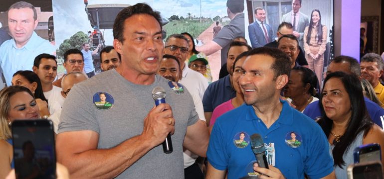 Emídio Júnior reúne grande público em encontro com Styvenson Valentim