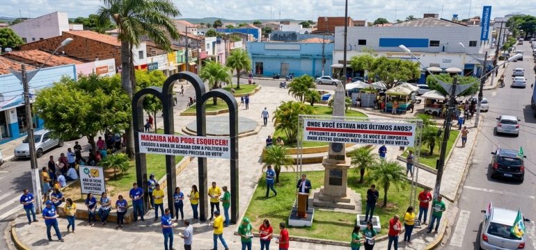 Antes de pedir o voto, mostre o que fez por Macaíba