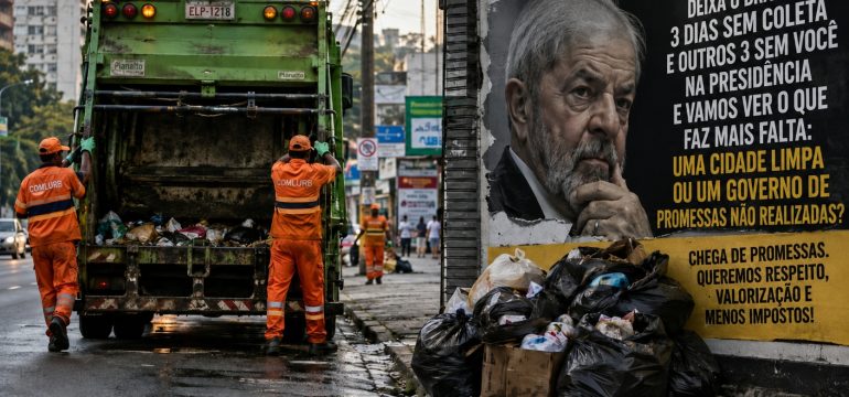 “Deixa o Brasil três dias sem coleta”: a frase que viralizou e colocou os garis no centro do debate
