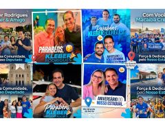 Hoje é dia de celebrar o homem que tem demonstrado, através do trabalho, compromisso com Macaíba e com o RN