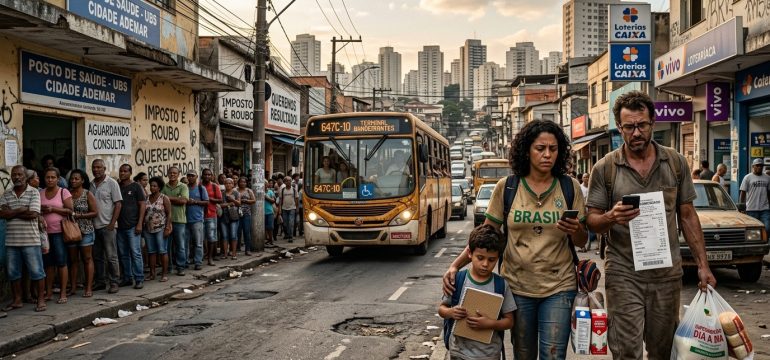 O brasileiro paga cada vez mais — e quer saber onde está o resultado