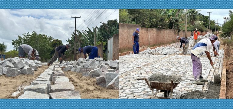 Prefeitura de Macaíba inicia pavimentação de quase 7 mil m² em Japecanga