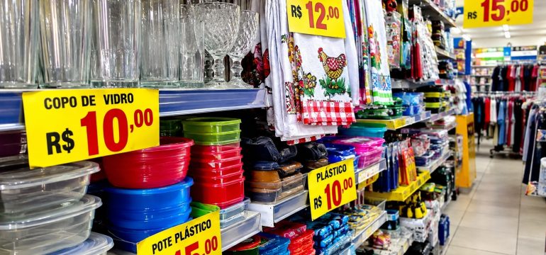 A inflação que muitos não enxergam: em Macaíba, até as lojas de preço único estão ficando mais caras