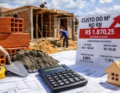 O preço do sonho: custo da construção no RN acumula alta de quase 7% em 2026