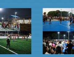 Prefeito Emídio Jr. inaugura complexo esportivo no bairro São José